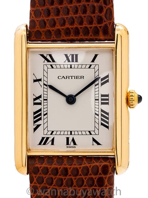 cartier watch classic|pre owned cartier watch.